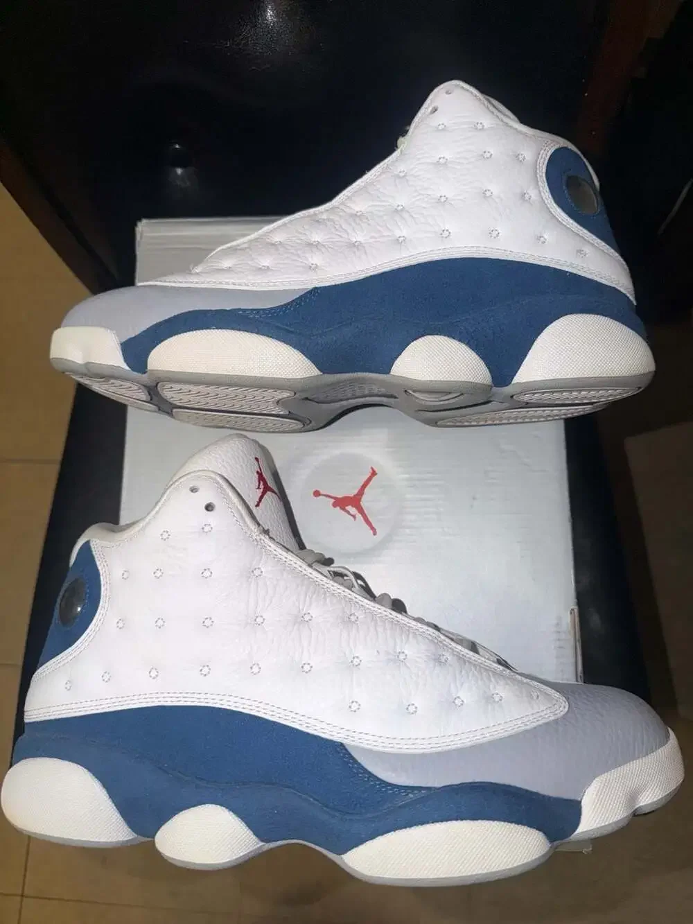 Nike Air Jordan 13 Retro French Blue Men's Shoes 414571-164 Mens Size 10.5